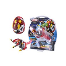 헬로카봇 아동용 티라쿵 티라노사우루스 올스타 장난감, 1개, 혼합색상