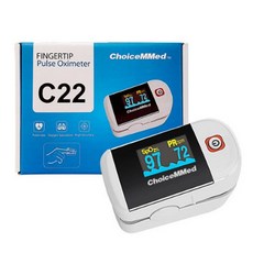 휴대용 산소포화도 측정기 MD300 C22 의료용 펄스 옥시미터 초이스메드, 1개, 1세트