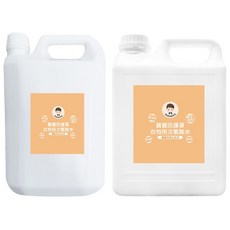 BUBUBOSS 寶寶防護罩 衣物用次氯酸水 超值組 輕巧補充瓶 + 超值補充瓶, 6L, 1組