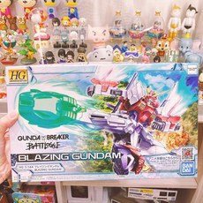 台中玩具部落客 現貨 組裝模型 HG 1/144 鋼彈創壞者 對戰風雲錄 熾烈鋼彈 BANDAI, 1個