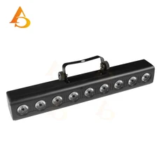 호환 9x12W 리모컨 RGBW 4in1 롱 스트립 LED 벽 세척 조명 무대 염색 DJ 바, 01 EU 플러그, 01 RGBW 12W with DMX