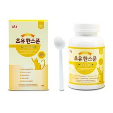 38.5 고양이 면역강화 초유영양제 초유한스푼 고양이 초유 락토페린 엘라이신 타우린, 면역/항산화, 2g, 1개