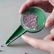 식물 씨앗 파종기 식물 파종기 정원 다기능 파종 디스펜서 도구 다양한 크기의 씨앗에 적응, [01] 옵션1