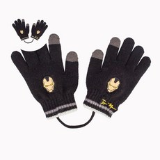 어벤져스 아이언맨 블랙 어린이 겨울 터치 방한장갑 MV0647