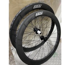 時尚單車 ZIPP 404 Firecrest 新款火鳥無內胎碟煞輪組 碳纖維 1450g, 1個