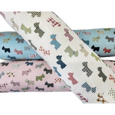 진흥라이프 바디필로우 면100% 일자형 베개 등받이 죽부인 쿠션 강아지 멍뭉이 커버만, 1. 핑 크(커버)