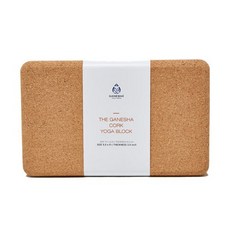 가네샤요가프랍스 가네샤 코르크 요가 블럭, Cork, 1개
