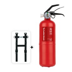 커들쉴드 차량용 소화기 자동차겸용 가정용 캠핑용, 1개, 레드 스트랩포함, 700g