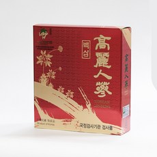 농협검사품 6년근1등40편피부직삼농협검사품 건삼 홍삼제조용, 1개
