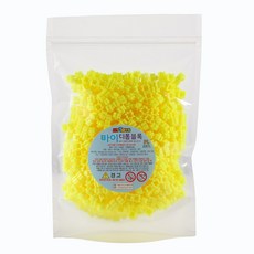 mytoys 디폼블럭 8mm 1010개 리필팩 39색상_도안집 증정, #1010개 12.레몬색