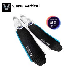 V.DIVE F937S 運動短版碳纖維長蛙 自由潛水 適用, 銀白色,40/42