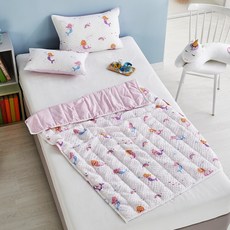 _ 3도씨) 슈퍼쿨 헬로머메이드 시어서커 냉감 양면 낮잠이불 100*150_CZ0225036