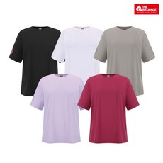 레드페이스 여성 AM써플오버핏라운드하프우먼티셔츠 REWFTSM24651