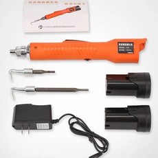 自動鋰電鋼筋捆紮勾紮鐵鈎快速電動鋼筋綁紮機, 1個, 一電一充6000毫安