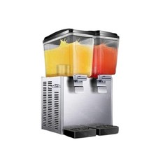냉음료 디스펜서 아이스티 기계 쥬스기 냉커피 수정과 뷔페 호텔 식당, 18L 2구(냉각)