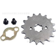 420 프론트 엔진 스프로킷 톱니 125CC 14 10 더트 교체 액세서리 19 15 18 피트 110CC 70CC 17 12 16 바이크 17MM 13, 16T