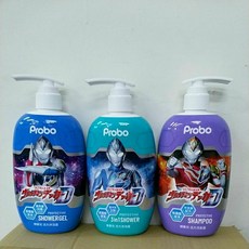 博寶兒活力 超人力霸王系列 沐浴露/洗髮露 (期限至2026.3) 寶寶專用溫和配方, 1個, 洗髮露(超人力霸500ml(46611)