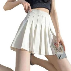 스커트 여자 테니스 미니 스포티 속바지 캐주얼 A라인 포함 깔끔한