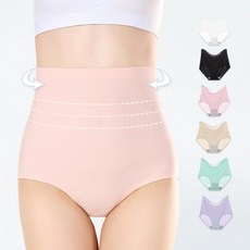 하이웨스트 심리스팬티 임산부 빅사이즈 스판 삼각 노라인 무봉제속옷