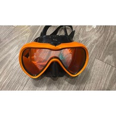 游龍潛水 MR.DIVING 潛水面鏡 單面鏡 反光面鏡, 橘色