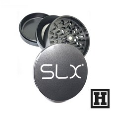 H Market 美國原裝進口 SLX V2.5 陶瓷塗層不沾黏研磨器 大型四層磨碎器BFG, 黑色 XL, 1個