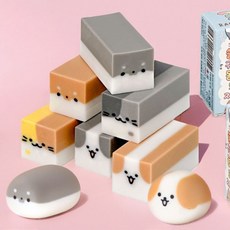 쓸수록 귀여운 동물이 되는 지우개 (18개), 상세페이지 참조