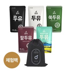 총각네 두유 5종 체험팩, 1세트, 190ml