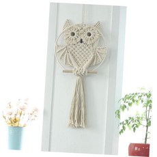 [재고보유] 마크라메 부엉이소품 상품 부엉이장식품 부엉이마크라메, 본상품