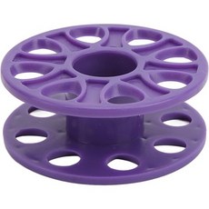 ChengyuWei 컴팩트 다이빙 핑거 스풀 동굴 테크니컬 다이빙용 플라스틱 릴 가볍고 부식 방지 8개의 원형 구멍 디자인 휴대가 간편함 2582514, Violet