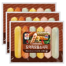 오양 도이치모듬소시지 390g 1개, 3개