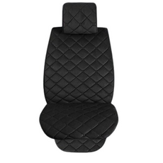 킨톤 더워머 겨울차량용 시트커버, 블랙, 1개