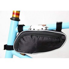 자전거 프레임 보관 가방 방수 넓은 상단 튜브 삼각형 가방 Bicycle Frame Storage Bag Waterproof Roomy Top Tube Triangle Bag f, 1개