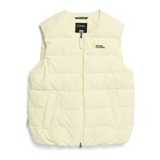 NATIONALGEOGRAPHIC 내셔널지오그래픽 N254UDV920 헤론 U넥 경량 구스다운 베스트 LIME