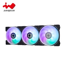 InWin 迎廣 LYNX LN140 黑色 ARGB 風扇 三顆裝 高效散熱 低噪音, 1個