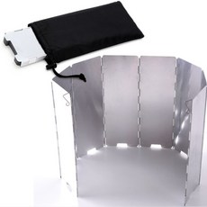 야외버너방풍판 휴대용버너가림막 캠핑접이식장비