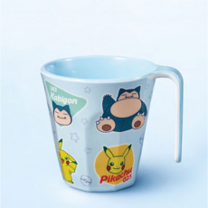 포켓몬 손잡이 멜라민컵 300ml 캐릭터 남아 아동컵 물컵, 1개, 블루혼합