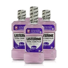 리스테린 토탈 케어 플러스 구강청결제, 250ml, 4개