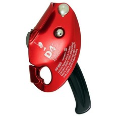 英國 ISC D4 防驚慌自動掣停下降器 紅色，攀岩救援高空作業安全必備, 紅, 1個