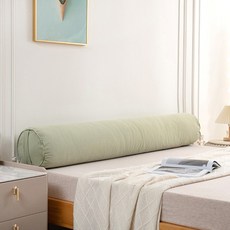 사계절 바디필로우 안고자는 긴베개 부드러운 캐시미어 솜중량업 일자형 원통 롱쿠션 롱 베개, 민트
