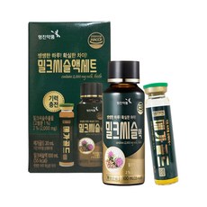 [최신 리뉴얼] 영진 밀크씨슬액 세트: 밀크시슬액(100ml) +메가골드(20ml), 120ml, 20세트