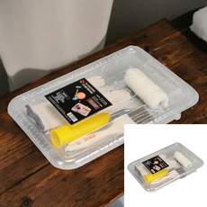 가구 문짝 리폼 세트 (도장+롤러+붓) 수성페인트붓 페인트브러쉬 페인트붓롤러 페인트로라