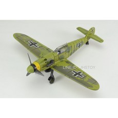 JHS（（金和勝玩具））BF-109 飛機組裝模型 1組6台 刷卡分12期0利率, 綠色, 1個