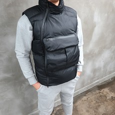 CONFIAR 前口袋Anorak鋪棉背心