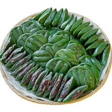 농가살리기 굳지 않는 국내산 해풍 쑥개떡, 1박스, 1.5kg, 앙금쑥개떡