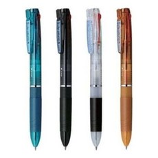 제브라 스라리 4C 4색 볼펜 B4A11 블랙(BK), 블루그린(BG), 1개