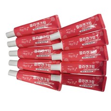 [당일발송] 예쁜얼굴 콜라겐크림 25ml. 10개 피부미백광택주름개선, 25ml