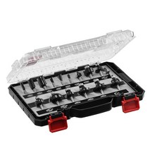 RT1323-01 라우터 테이블 및 10Amp 고정 베이스 키트, 15pc Router Bit Set