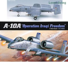 로넬리빙 썬더볼트 A-10A 이라크전 아카데미 1대72 12402 공격기 프라모델 밀리터리