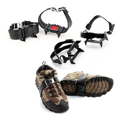 아이젠 투밴드 원밴드 사이즈 조절 스노우 겨울 등산 빙판길, 원밴드(블랙) FREE