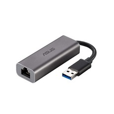 ASUS 2.5G 이더넷 USB 어댑터 유선 LAN 네트워크 연결 2.5G 1G 100Mbps에서 하위 호환 가능 게이밍에 이상적 Mac OS Linux Windows용(USB